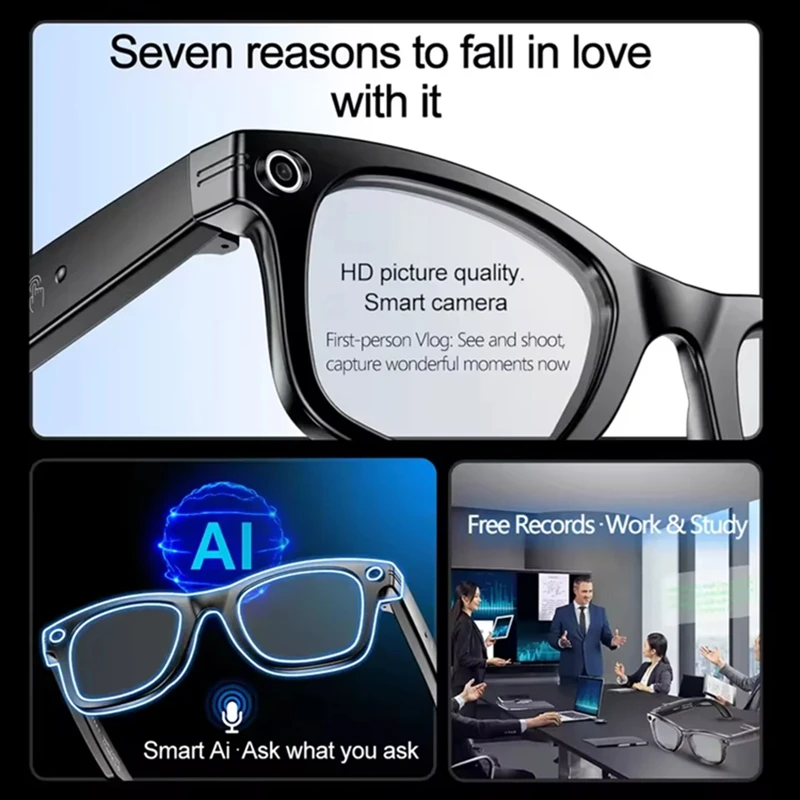 Lenovo AI Smart Glasses 4K Cam – обзор и цена Smart Glasses Lens