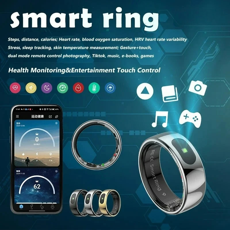HY Digital – новое умное кольц – обзор и цена Temperature Ring Skin