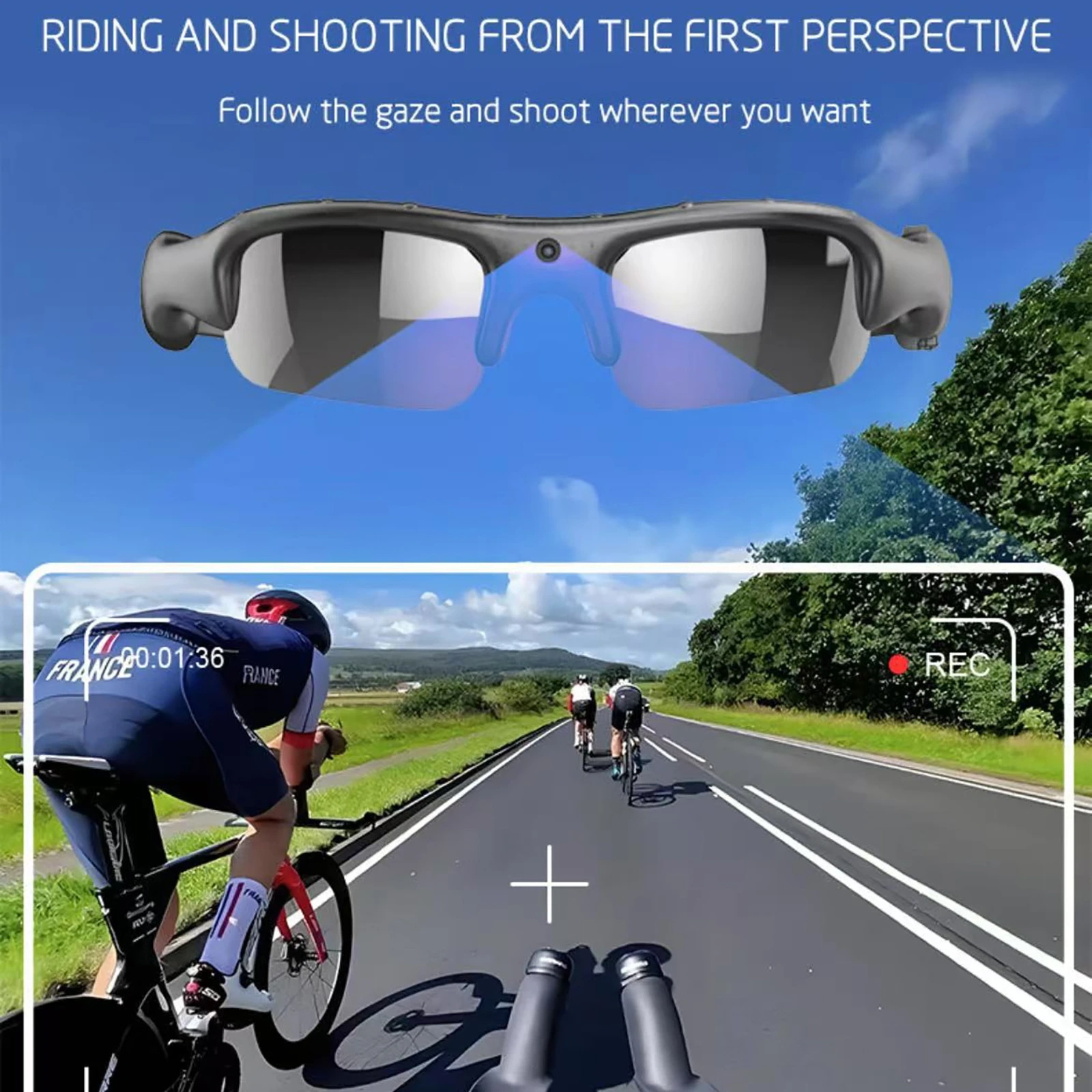 Умные очки WIFI 1080P камера у – обзор и цена Smart Glasses Lens