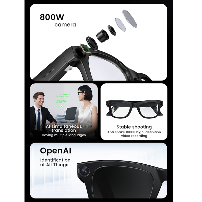 Умные очки 2026: HD фото и вид – обзор и цена Smart Glasses Lens