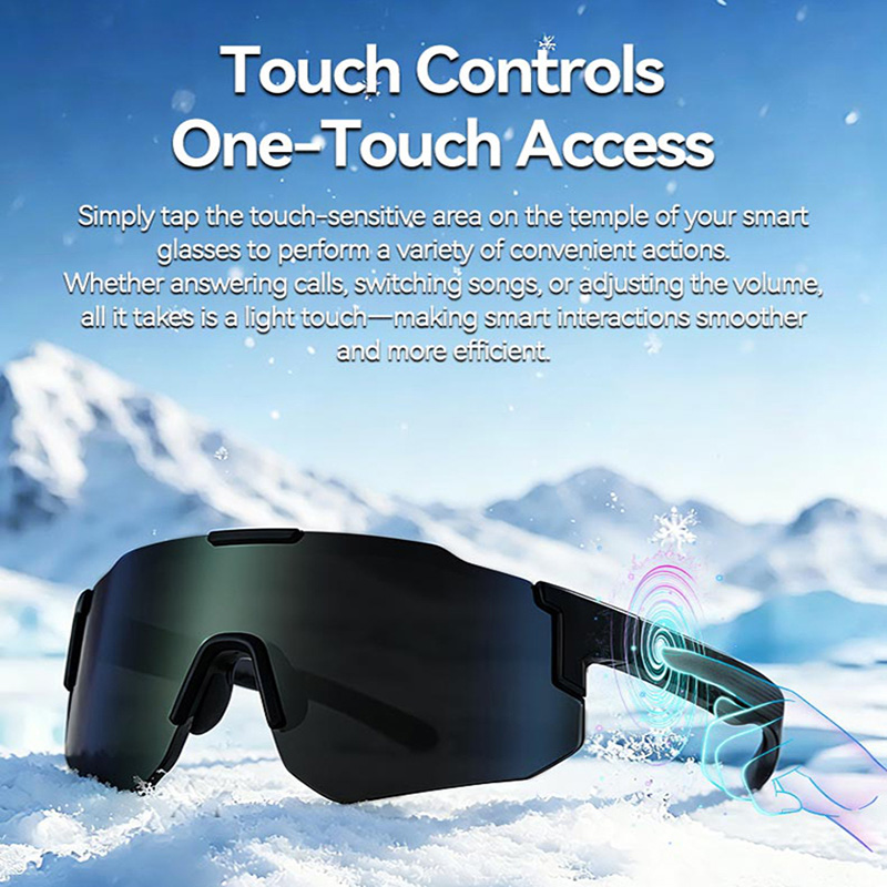 Умные спортивные очки с аудиос – обзор и цена Smart Glasses Lens